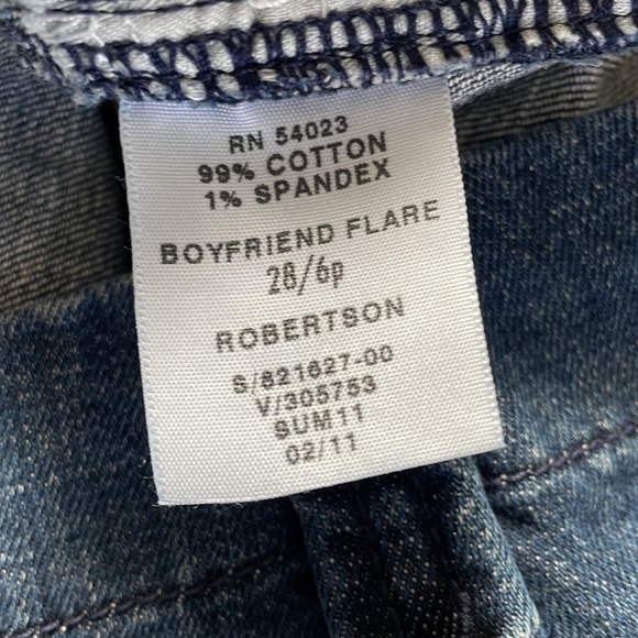 Trouser pocket low rise wide leg flare 28 PETITE! - Picture 4 of 5